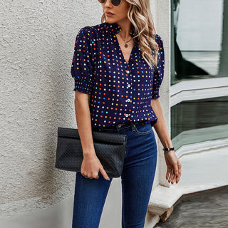 Whimsy Dot Blouse