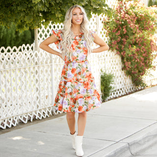 Clara Floral Dress