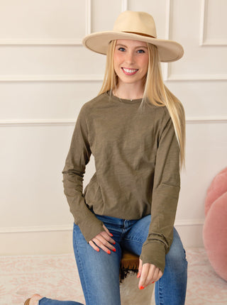 Thumbhole Cozy Top