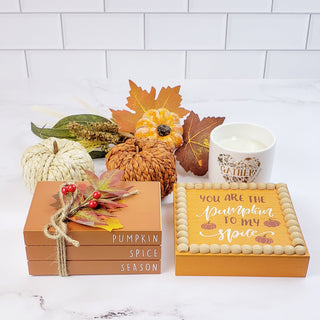 Pumpkin Spice Décor Set