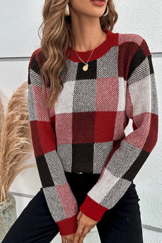 Checkmate Light Knitted Sweater