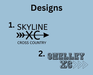 Personalized Team XC Sweatshirts