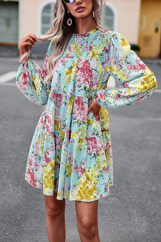 Smocked Flora Tiered Dress