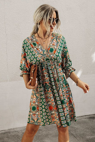 Free Spirit Boho A-Line Dress