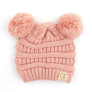 CC Baby and Kids Toddler Pom Pom Beanie Winter Snow Hats