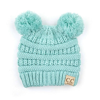 CC Baby and Kids Toddler Pom Pom Beanie Winter Snow Hats