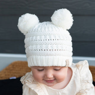 CC Baby and Kids Toddler Pom Pom Beanie Winter Snow Hats