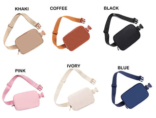 Personalized Crossbody Belt Bag