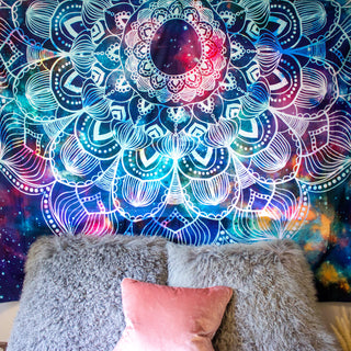 Cosmos Mandala Tapestry