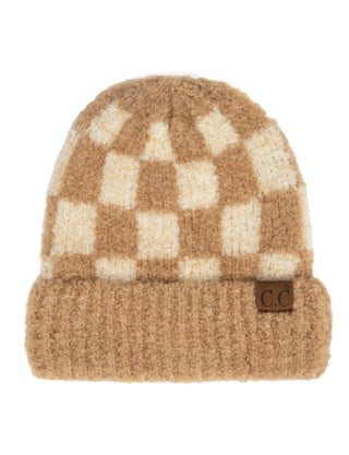 CC Check Boucle Oh So Soft Beanie - Truly Contagious