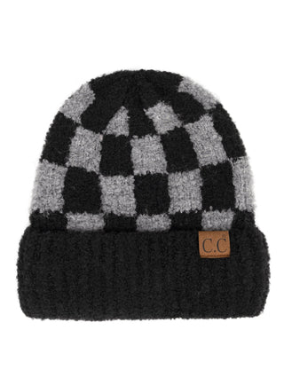 CC Check Boucle Oh So Soft Beanie - Truly Contagious