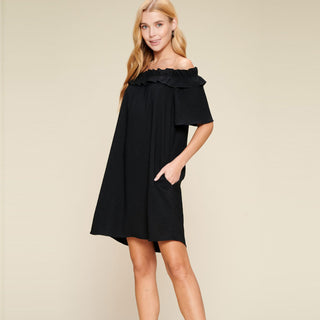 Sassy Summer Off Shoulder Dress