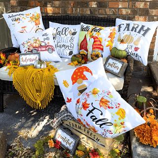 Charming Farmhouse Fall Pillow Covers