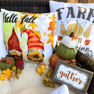 Charming Farmhouse Fall Pillow Covers