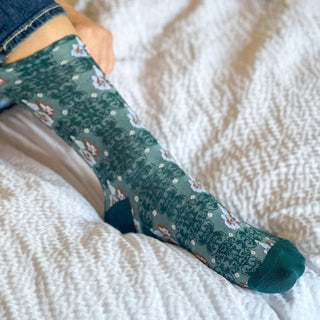 Haden Floral Socks | 5 Colors