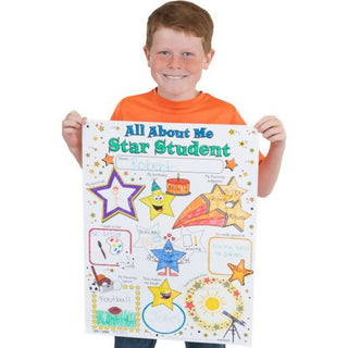 Read All About Me & All About ME Star Student Posters