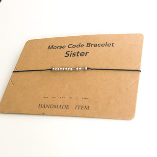 Morse Code Meaningful Bracelets