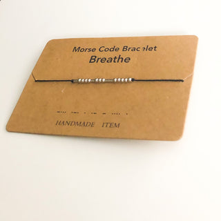 Morse Code Meaningful Bracelets