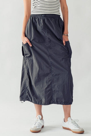 Maxine Cargo Pocket Maxi Skirt