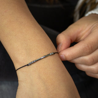 Morse Code Meaningful Bracelets