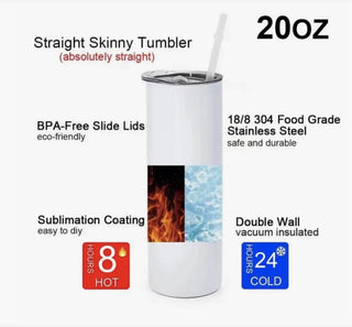 Cute Enough To Stop Your Heart Nursing Student, Personalised Graduation Gift 20oz Tumbler