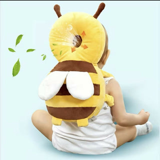 Baby Head Protector Backpack: Bee Soft Landing & Safety Toddler Fall Protection for Baby Crawling & Walking &Falling-Back Cushion for Infant