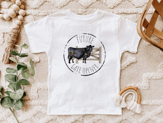 Dibs on the Buddy Seat, Farming Kids Tee Shirt