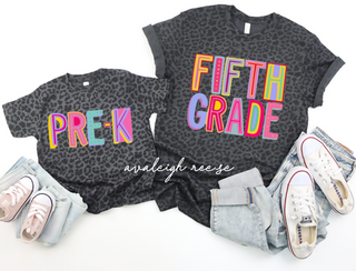 Grade Level Teacher Tees