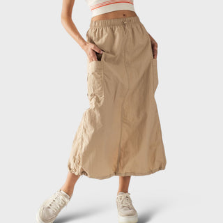 Maxine Cargo Pocket Maxi Skirt