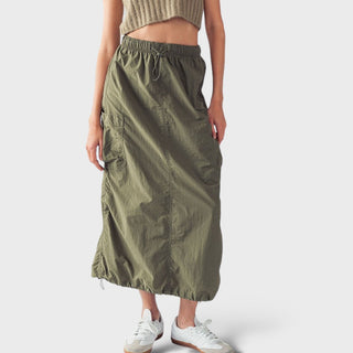 Maxine Cargo Pocket Maxi Skirt