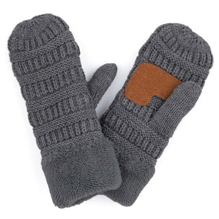 CC Sherpa Lined Mittens | 3 Sizes - Truly Contagious