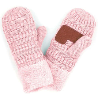 CC Sherpa Lined Mittens | 3 Sizes - Truly Contagious