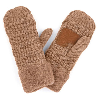 CC Sherpa Lined Mittens | 3 Sizes - Truly Contagious