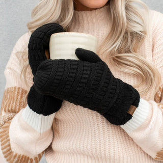 CC Sherpa Lined Mittens | 3 Sizes - Truly Contagious