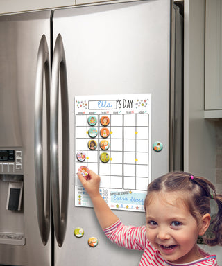 Toddler Daily Routine Chore Chart Kit with Pictures - Daily Routines