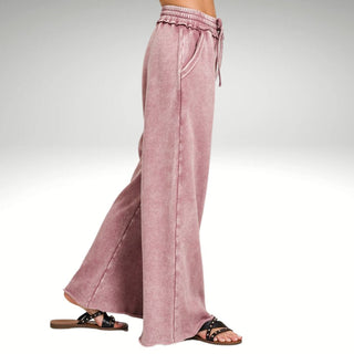 Fleece Palazzo Sweatpants