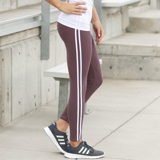 Athleisure Soft Stripe Leggings  (New Mix) - Truly Contagious