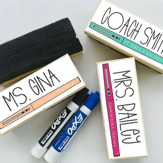 Personalized Teacher Eraser