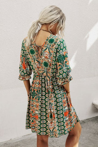 Free Spirit Boho A-Line Dress