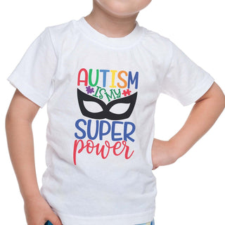 Autism Is My Super Power Youth Tee - Limeberry Designs