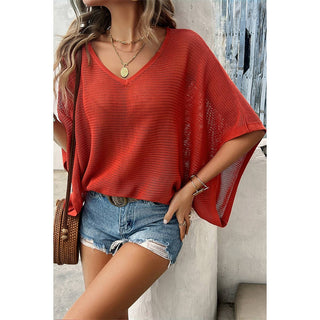 Boho Breeze Bat Sleeve Top