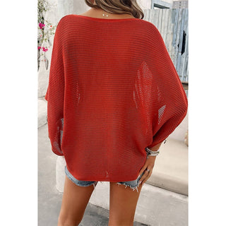 Boho Breeze Bat Sleeve Top