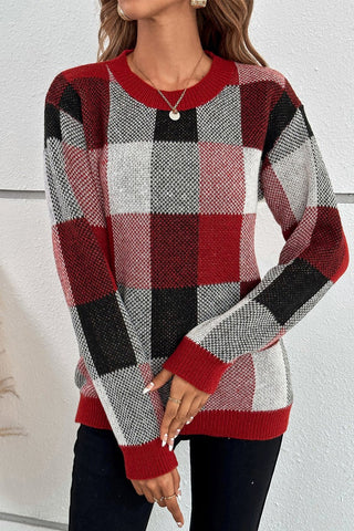 Checkmate Light Knitted Sweater