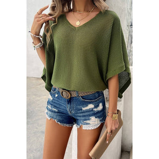 Boho Breeze Bat Sleeve Top