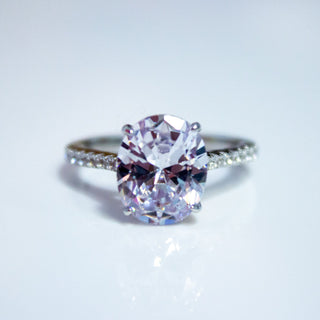 "The Diana" 3 Carat Oval Engagement Ring