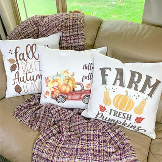 Charming Farmhouse Fall Pillow Covers