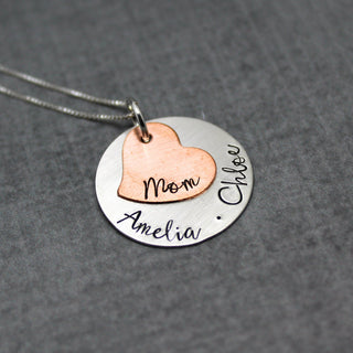 Personalized Mom Necklace