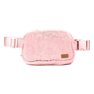 CC Faux Fur Cross-Body Belt Bag | Fanny Pack | Sling Bag