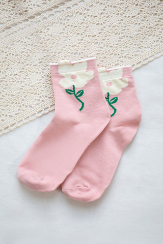 Fun Floral Socks