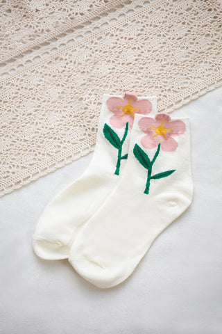 Fun Floral Socks